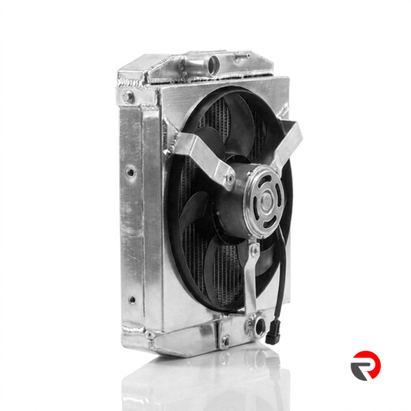 Radiador Gol Coletor Pleno Completo 800cv c/ 1 Ventuinha e Defletor - Imagem 2