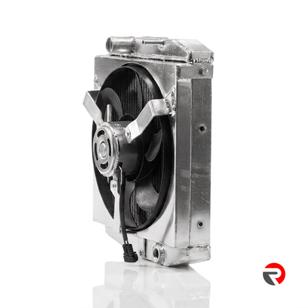 Radiador Gol Coletor Pleno Completo 800cv c/ 1 Ventuinha e Defletor - Imagem 3