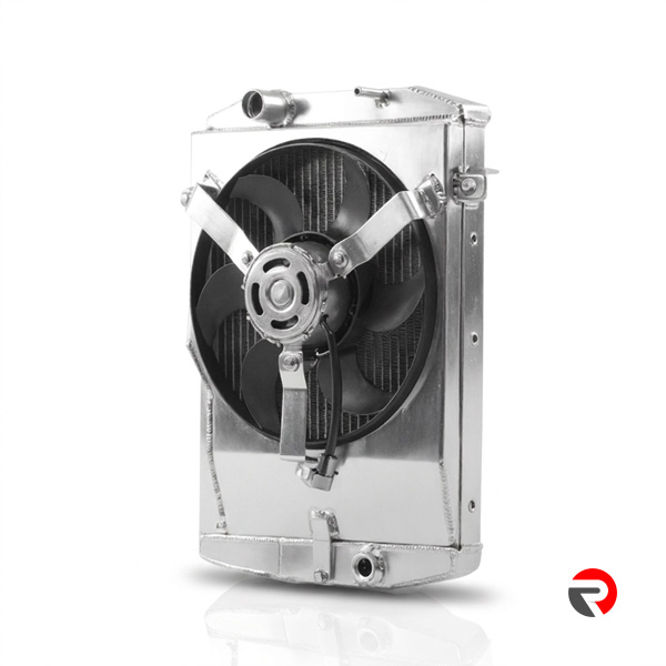Radiador Gol Quadrado Completo 800 cv c/ 1 Ventuinha e Defletor - Imagem 3